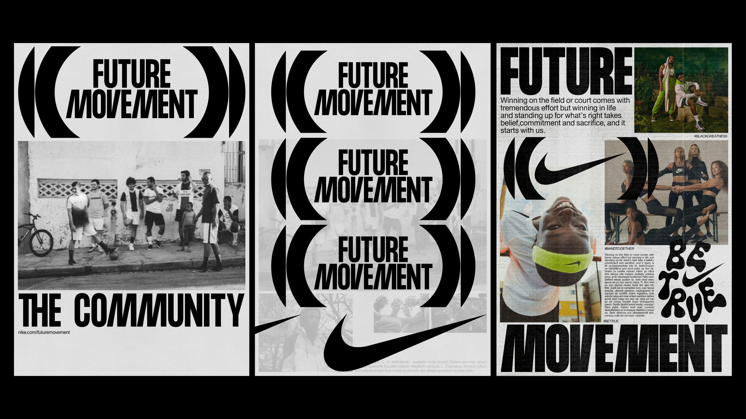 NIKE Future Movement, Branding : New Studio