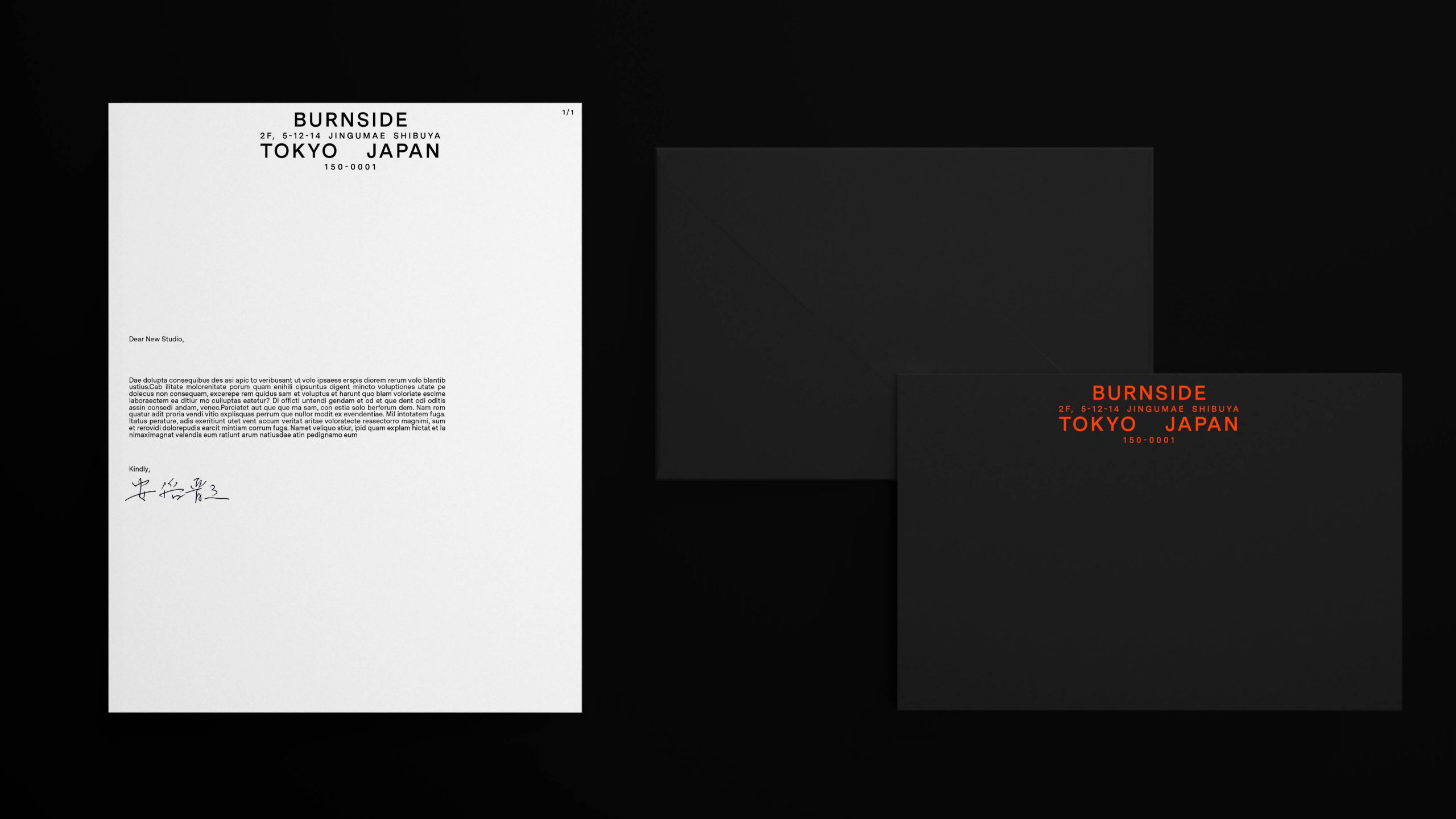 Burnside, Event Space Branding New Studio