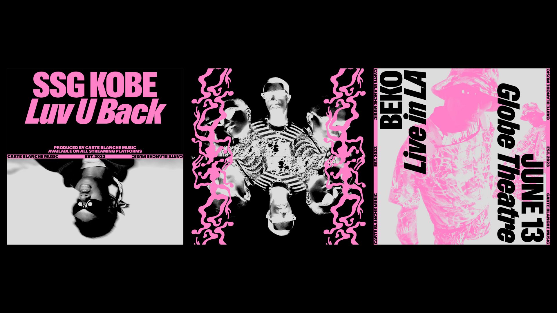 Carte Blanche, Music Production Branding New Studio